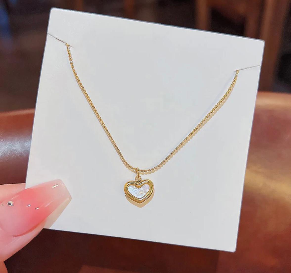 heart themed pendant