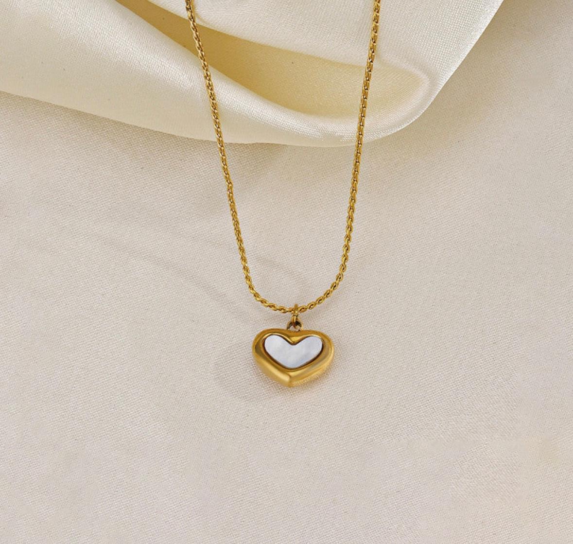 heart themed pendant