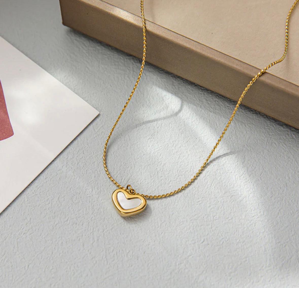 heart themed pendant